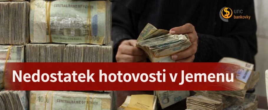 Nedostatek hotovosti ochromuje Jemen