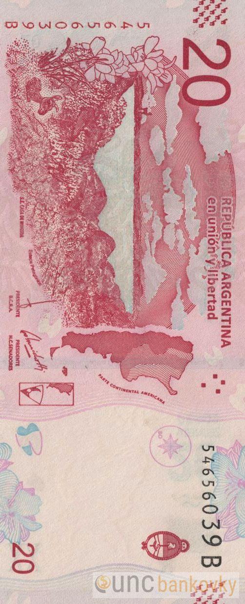 Argentina 20 Pesos 2017 UNC