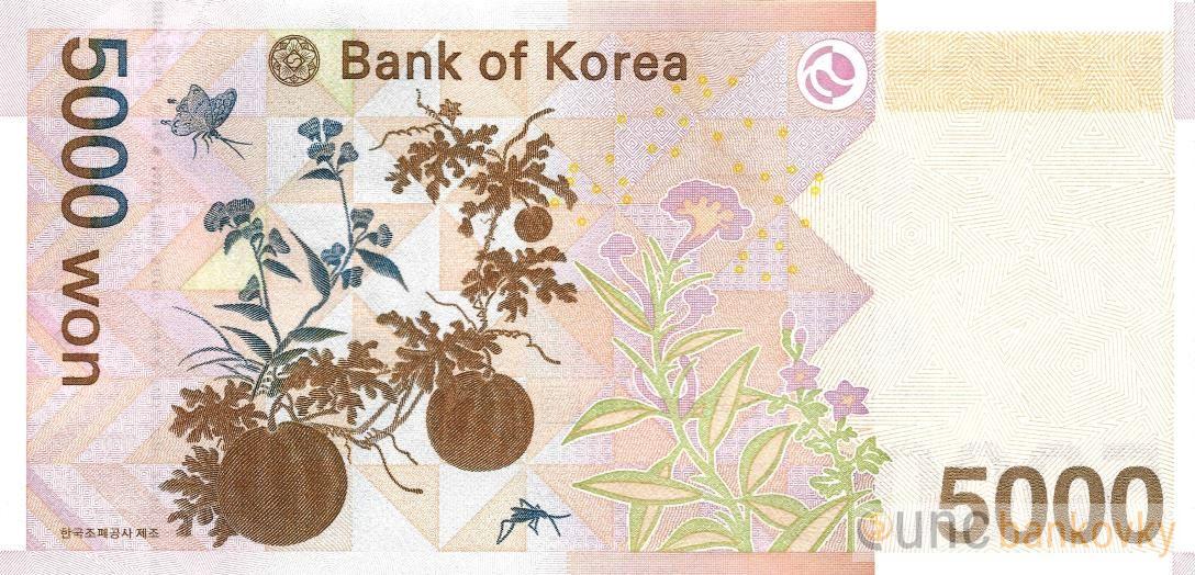 Jižní Korea 5000 Won 2006 UNC