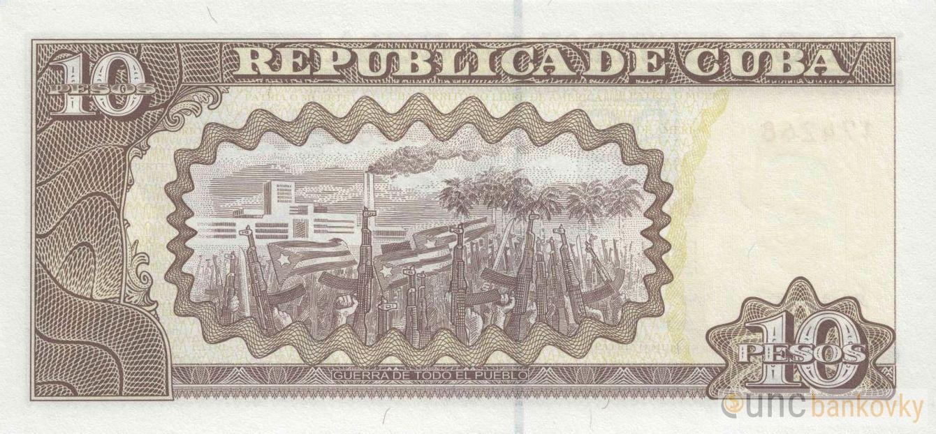 Kuba 10 Pesos 2017 UNC