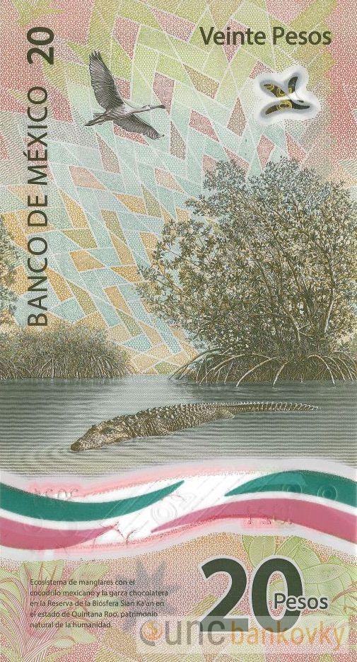 Mexiko 20 Pesos 2022 UNC