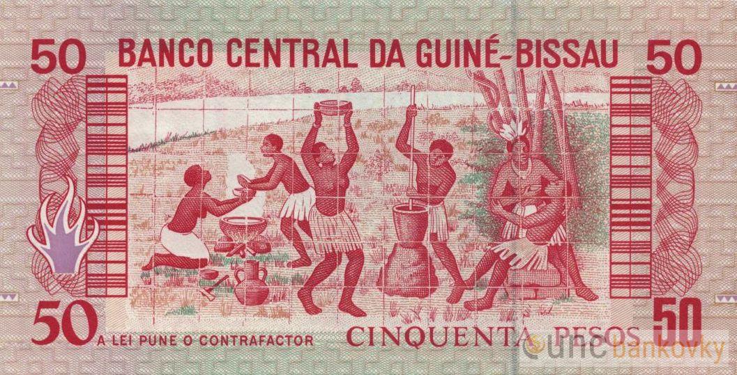 Guinea-Bissau 50 Pesos 1990 UNC