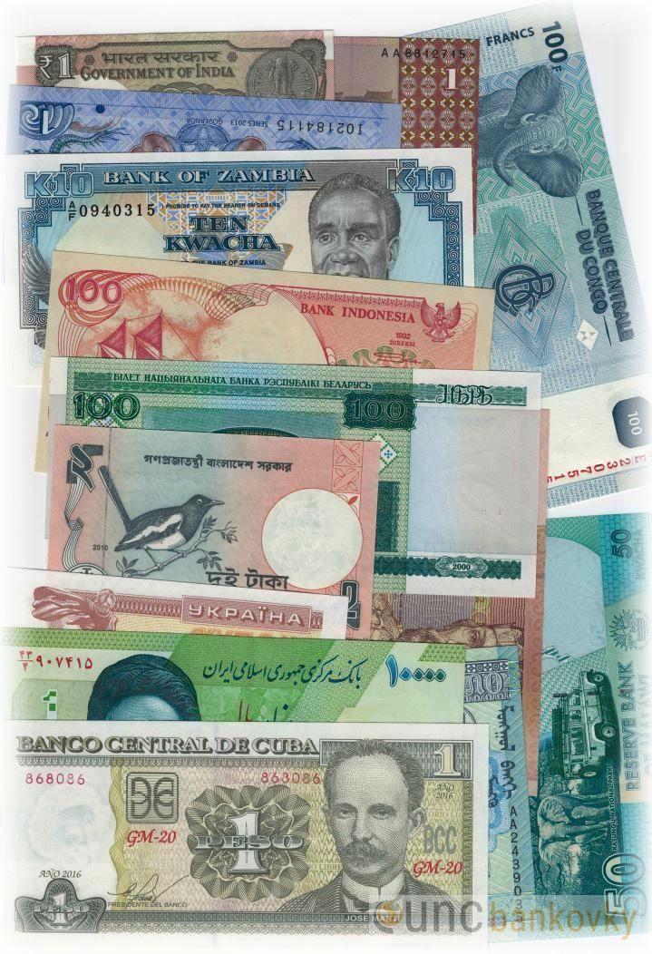 100ks svět dealer set UNC