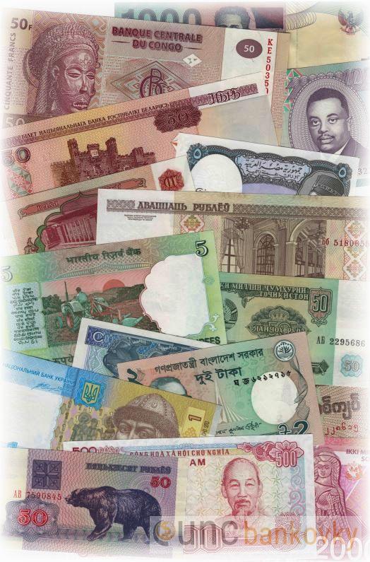 100ks svět dealer set UNC