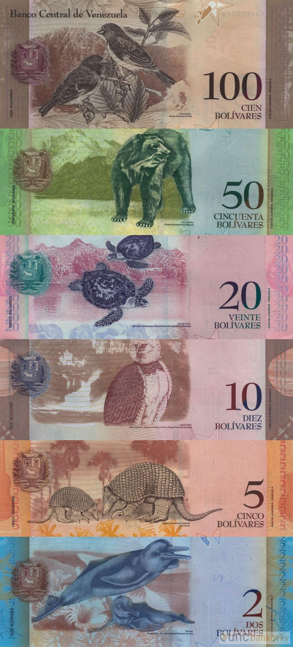 Venezuela sada 2012-2015 UNC