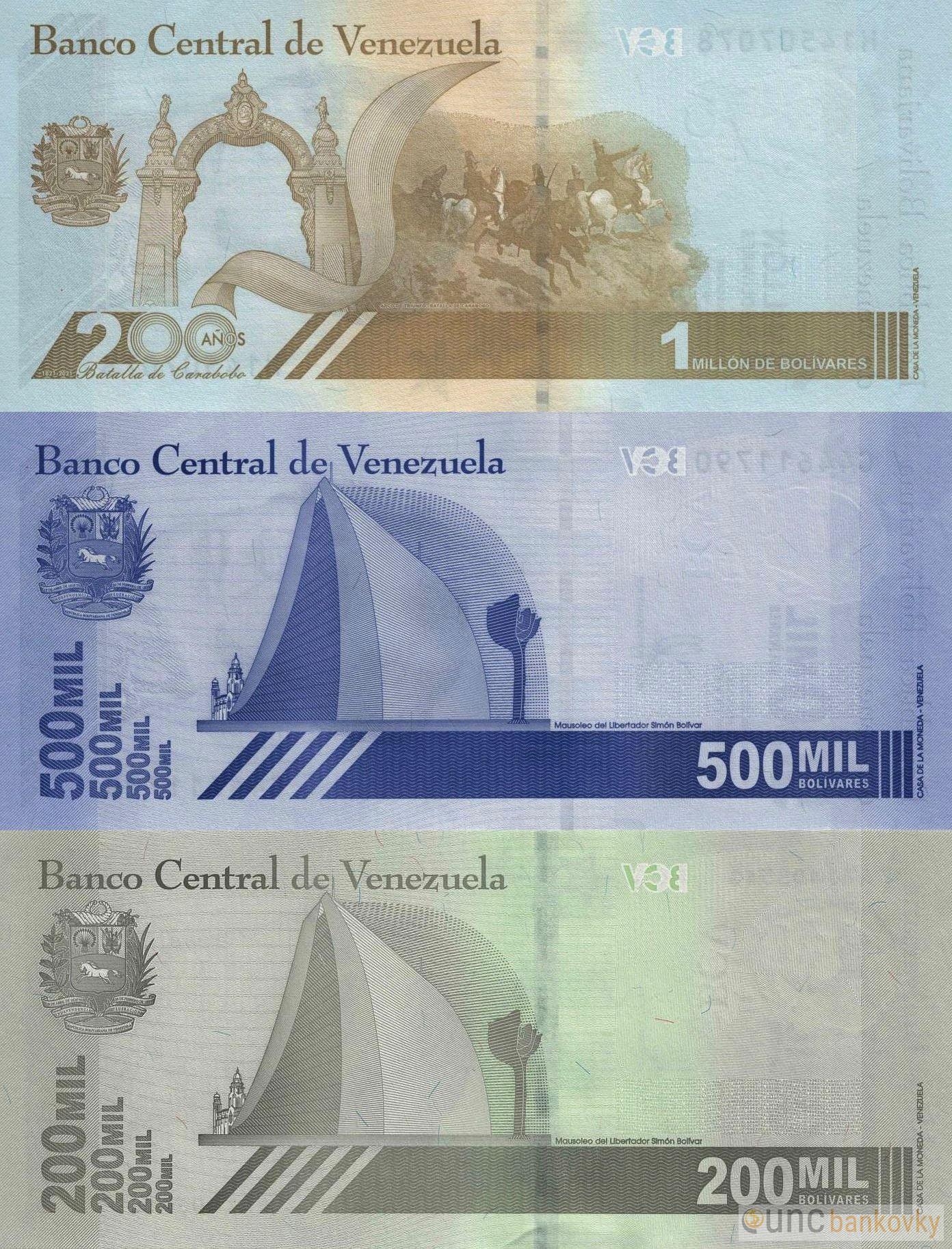 Venezuela sada 2020 UNC