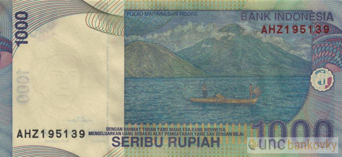 Indonésie 1000 Rupiah 2013 UNC