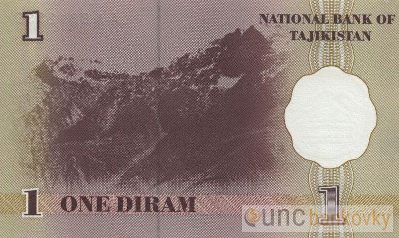 Tadžikistán sada 1999 UNC