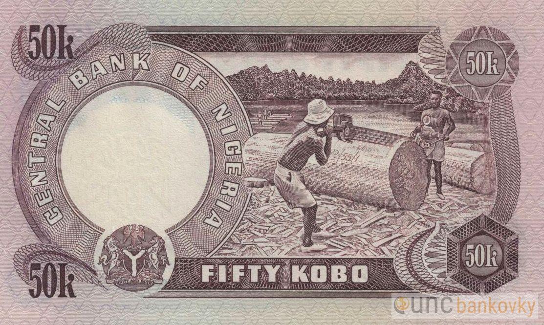 Nigérie 50 Kobo 1973 UNC