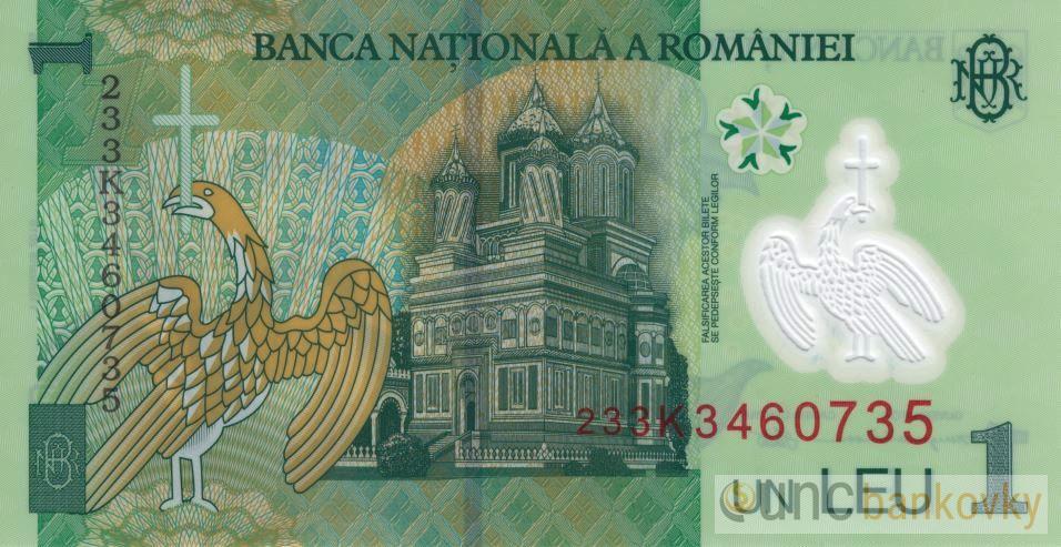 Rumunsko 1 Leu 2018 UNC