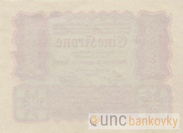 Rakousko sada 1922 aUNC