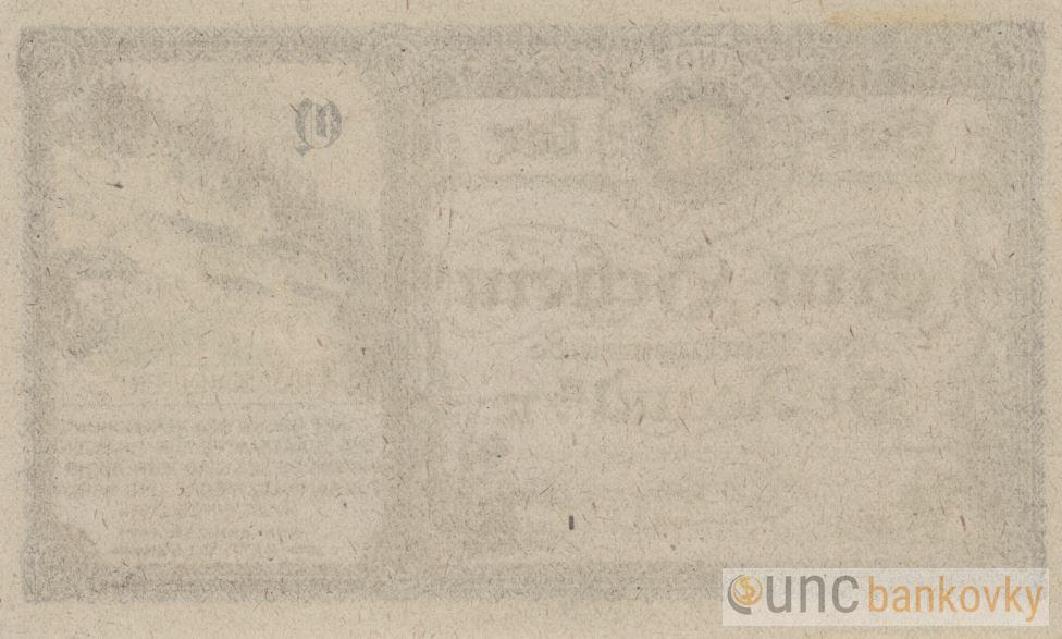 Rakousko sada nouzovek 1920 UNC