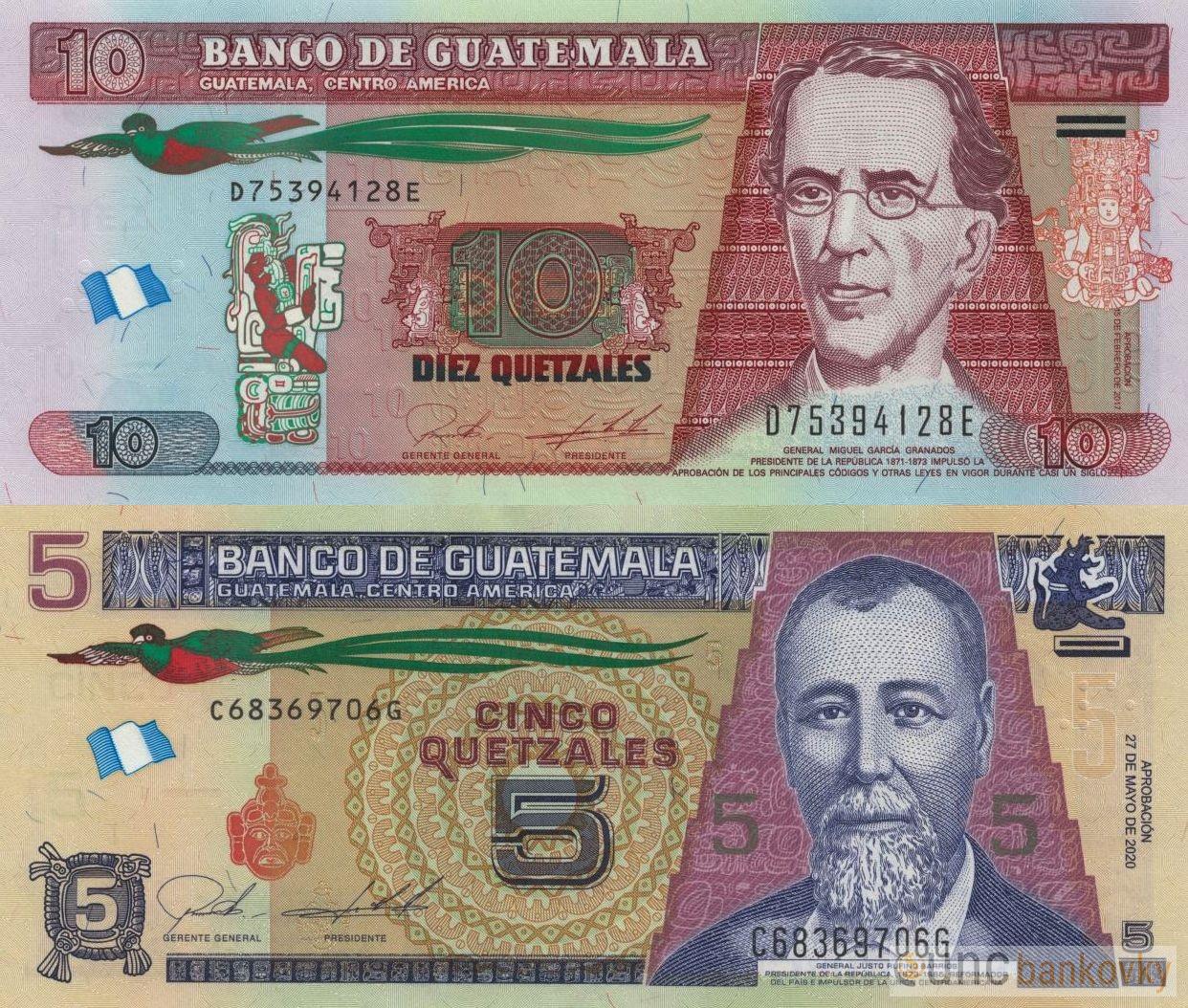 Guatemala sada 2017-2020 UNC