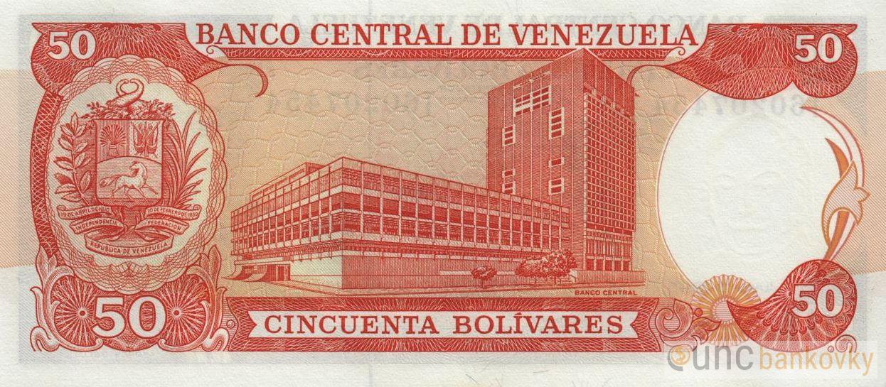 Venezuela 50 Bolivares 1995 UNC