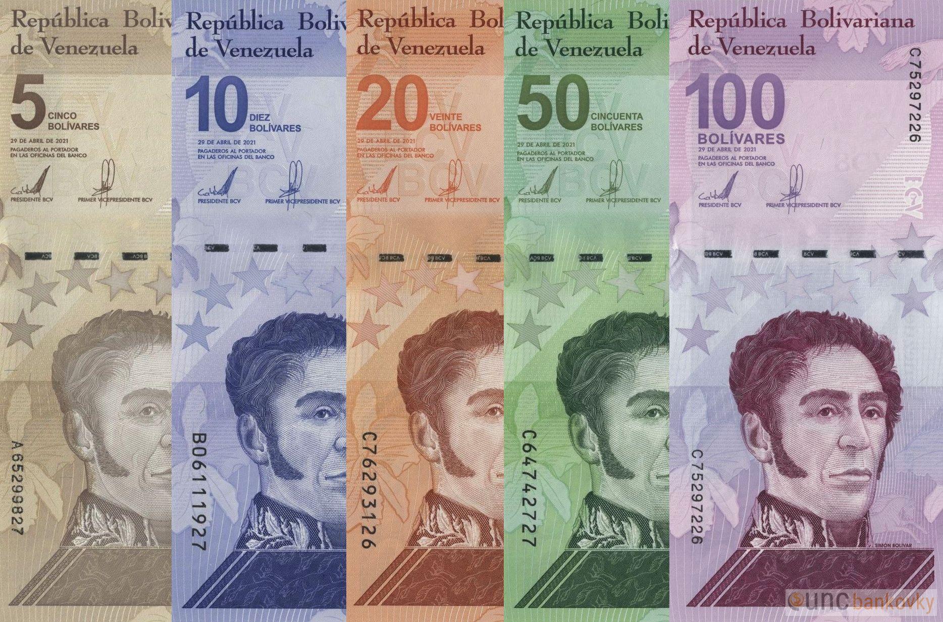 Venezuela sada 2021 UNC