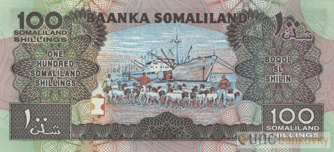 Somaliland 100 Shillings 2002 UNC