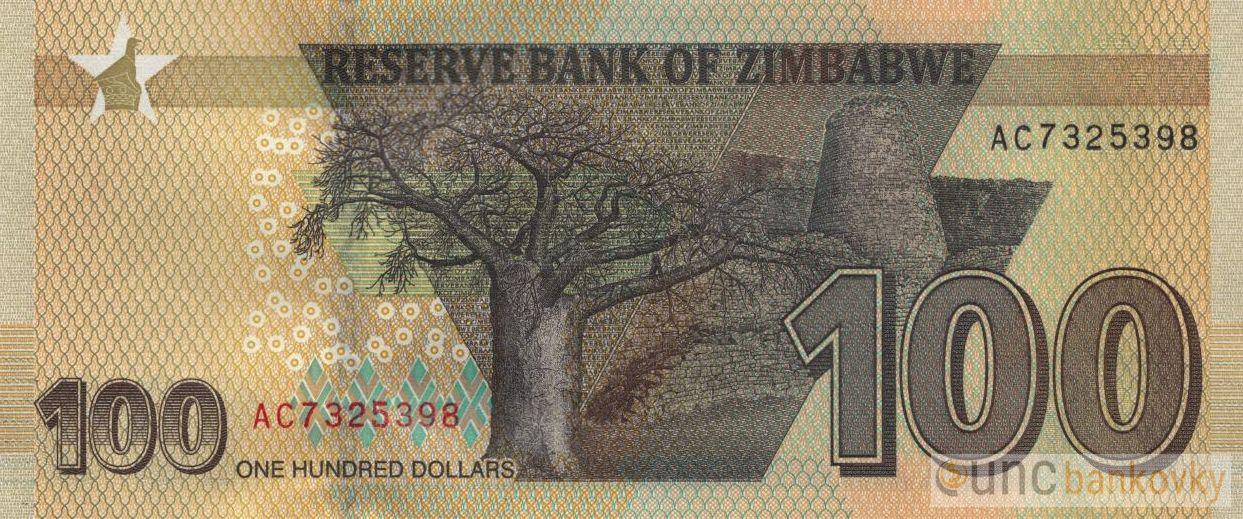 5x Zimbabwe dealer set UNC