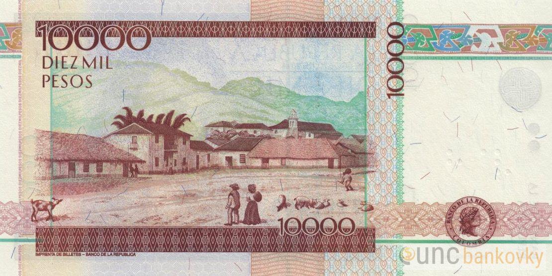 Kolumbie 10.000 Pesos 2014 UNC