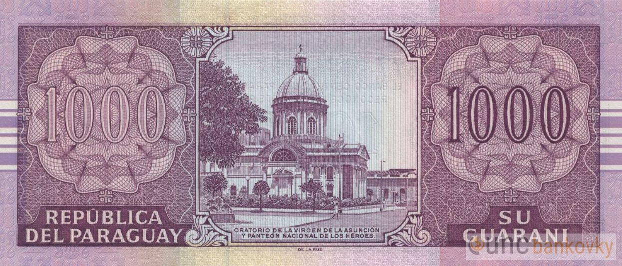 Paraguay 1000 Guaranies 2005 UNC