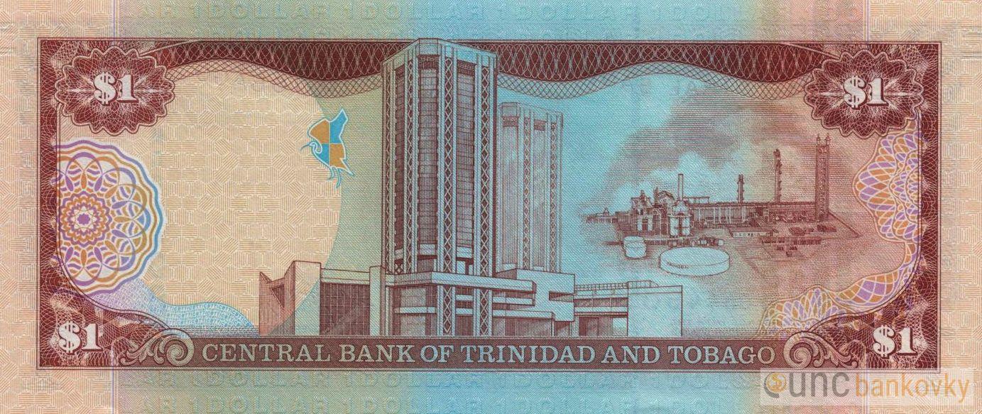 5x Trinidad & Tobago 1 Dollar dealer set UNC