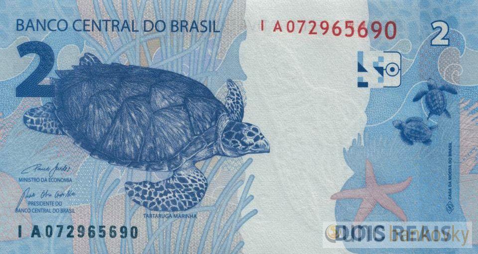 Brazílie 2 Reais 2010 UNC