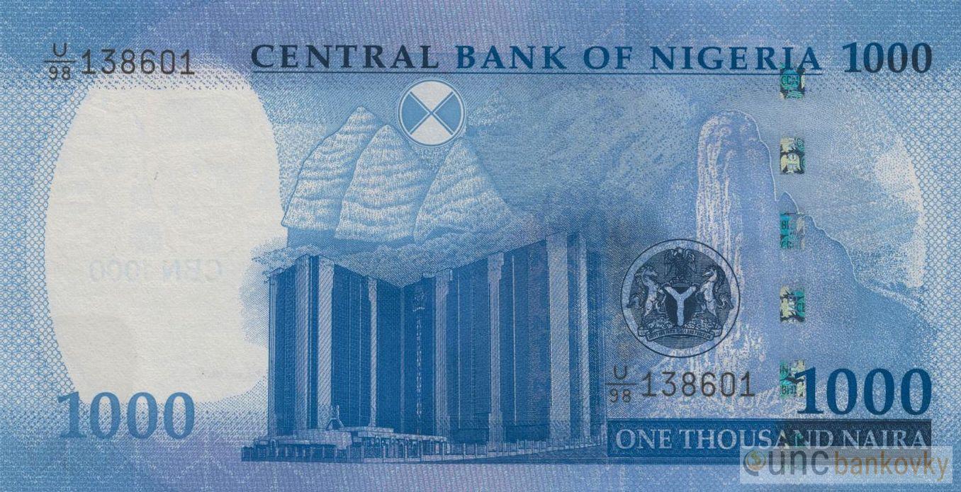 Nigérie 1000 Naira 2024 UNC