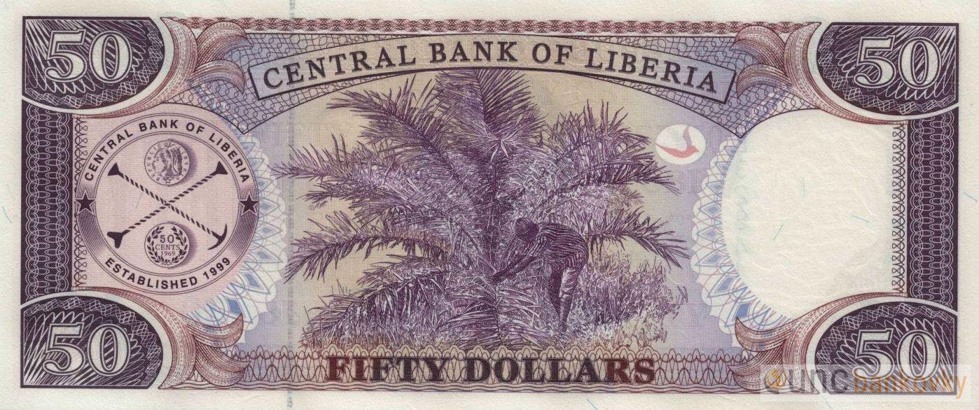 Libérie 50 Dollars 2011 UNC
