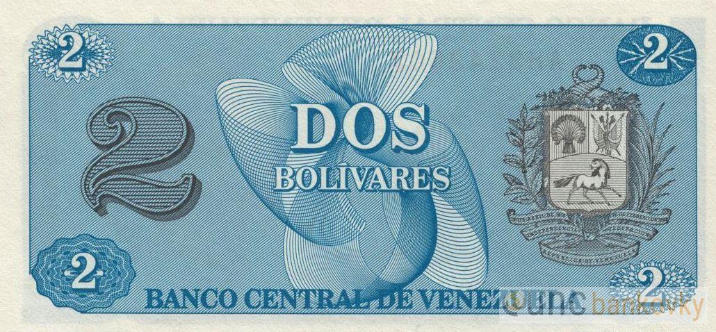Venezuela 2 Bolivares 1989 UNC