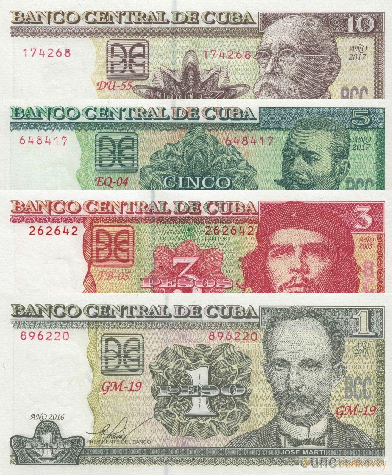 Kuba sada bankovek 2005-2017 UNC
