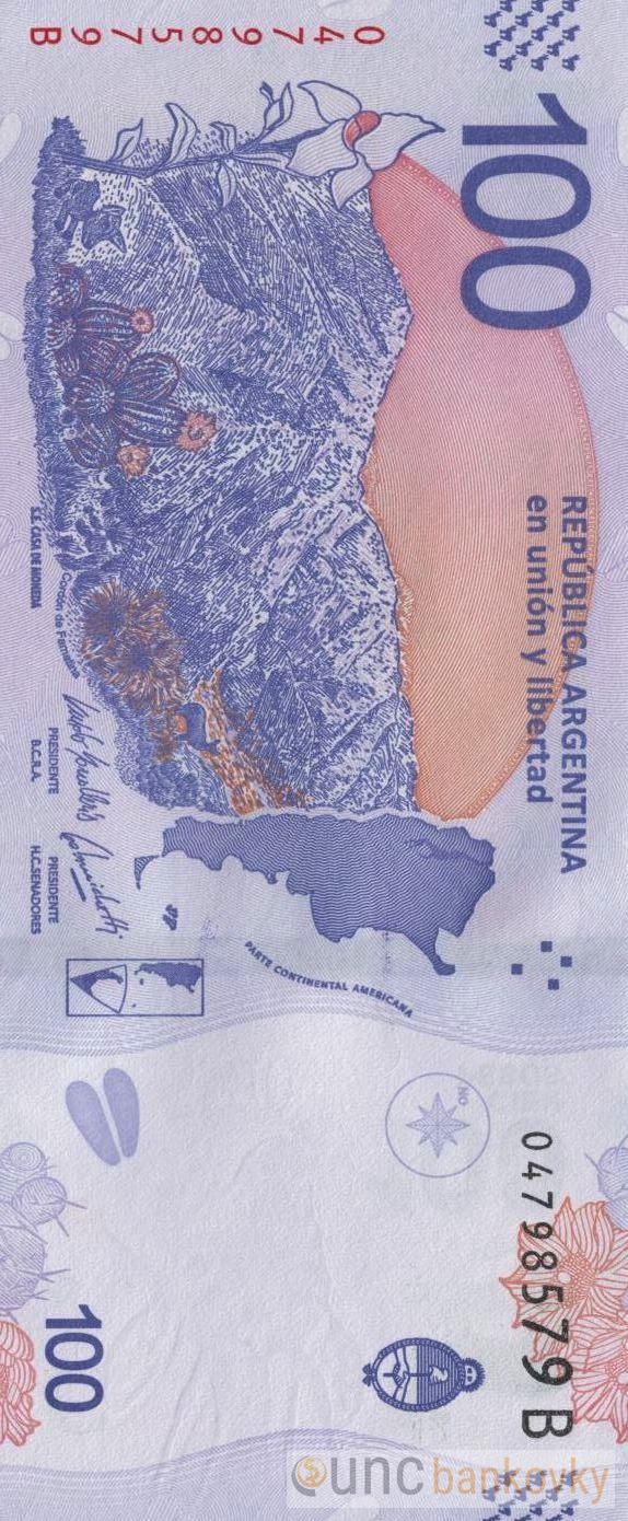 Argentina 100 Pesos 2019 UNC