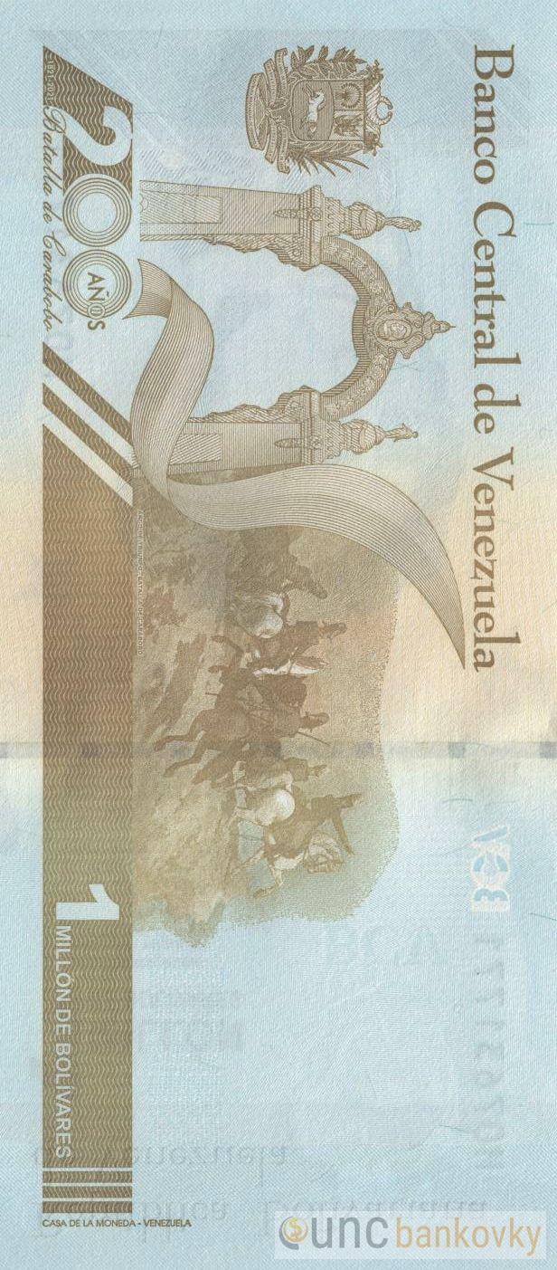 Venezuela 1.000.000 Bolivares 2020 UNC