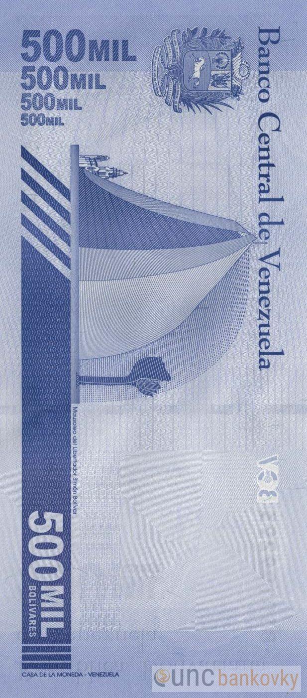 Venezuela 500.000 Bolivares 2020 UNC