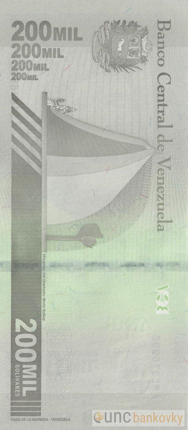 Venezuela 200.000 Bolivares 2020 UNC
