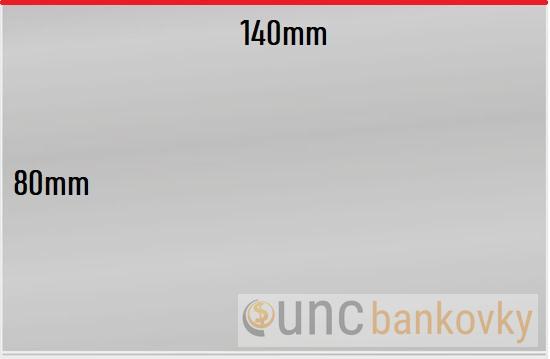5x Lindner obal 140x80mm