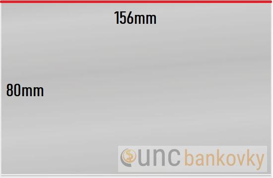 5x Lindner obal 156x80mm