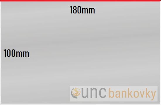 50x Lindner obal 180x100mm 