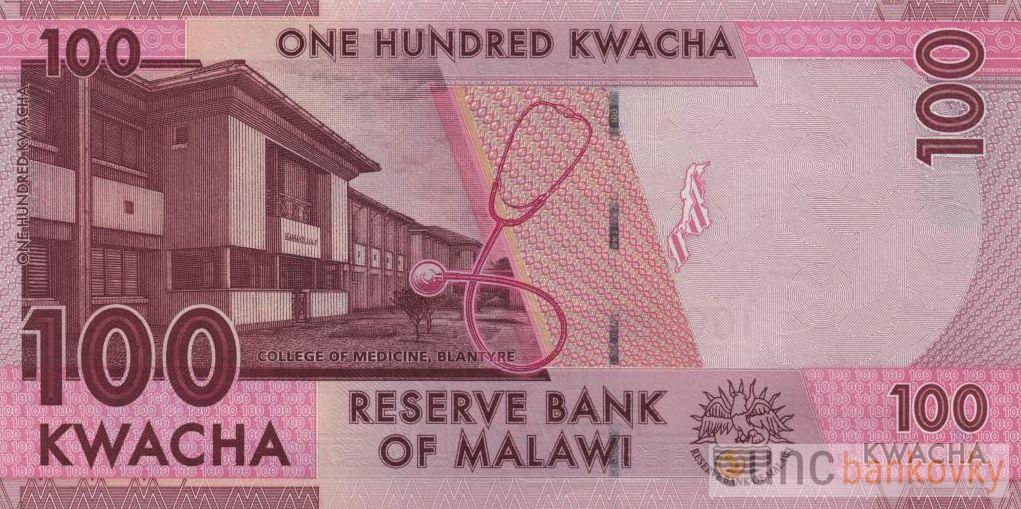 Malawi 100 Kwacha 2020 UNC