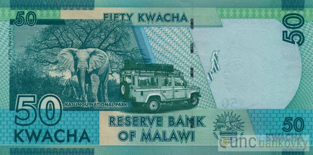 Malawi 50 Kwacha 2020 UNC