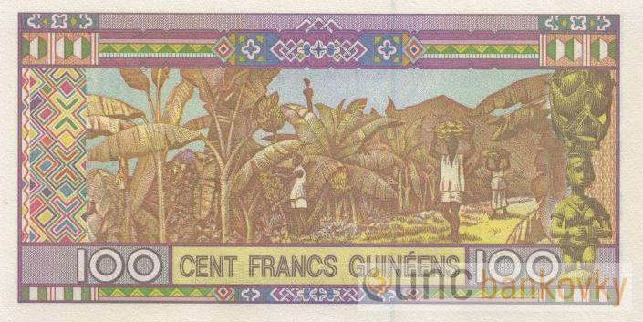 Guinea 100 Francs 2015 UNC