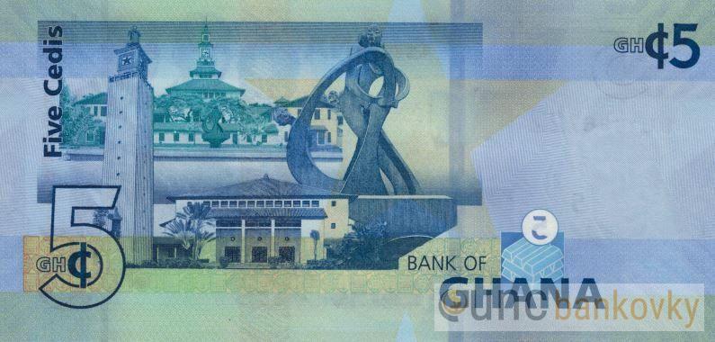 Ghana 5 Cedis 2022 UNC