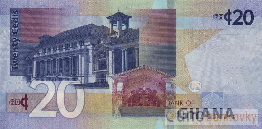 Ghana 20 Cedis 2022 UNC