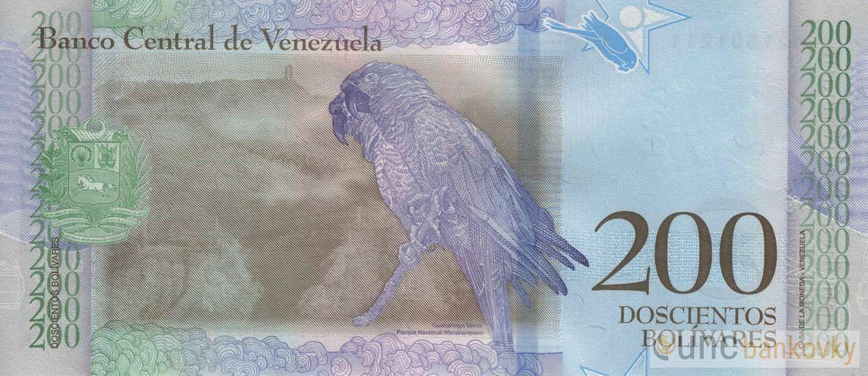 Venezuela 200 Bolivares 2018 UNC