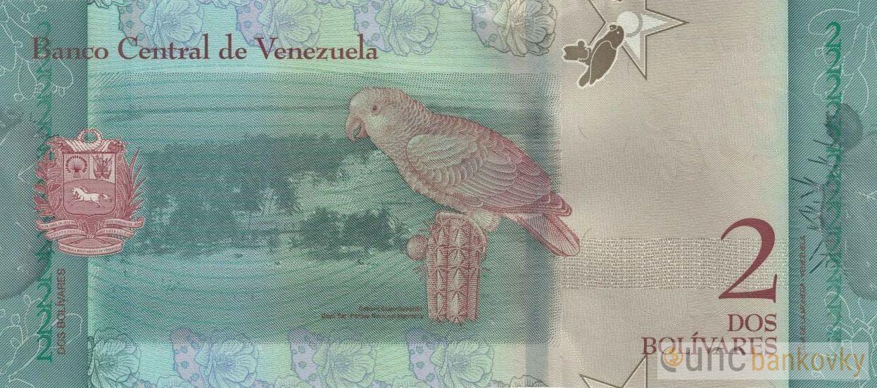 Venezuela 2 Bolivares 2018 UNC