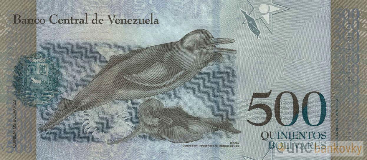 Venezuela 500 Bolivares 2017 UNC