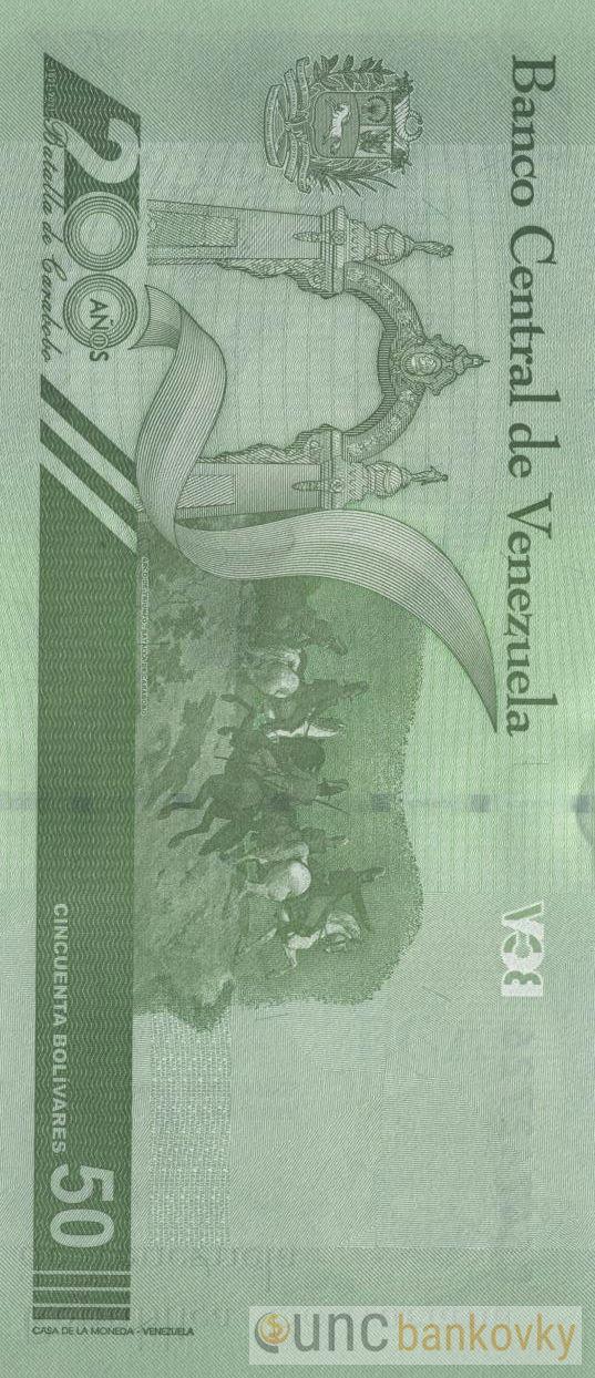 Venezuela 50 Bolivares Digitales 2021 UNC
