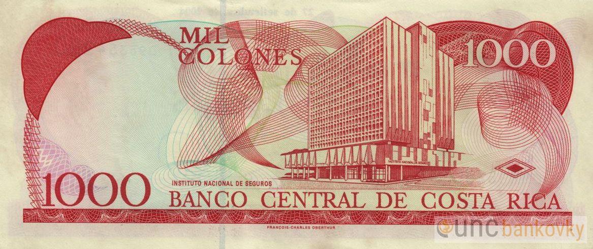 Kostarika 1000 Colones 2004 UNC