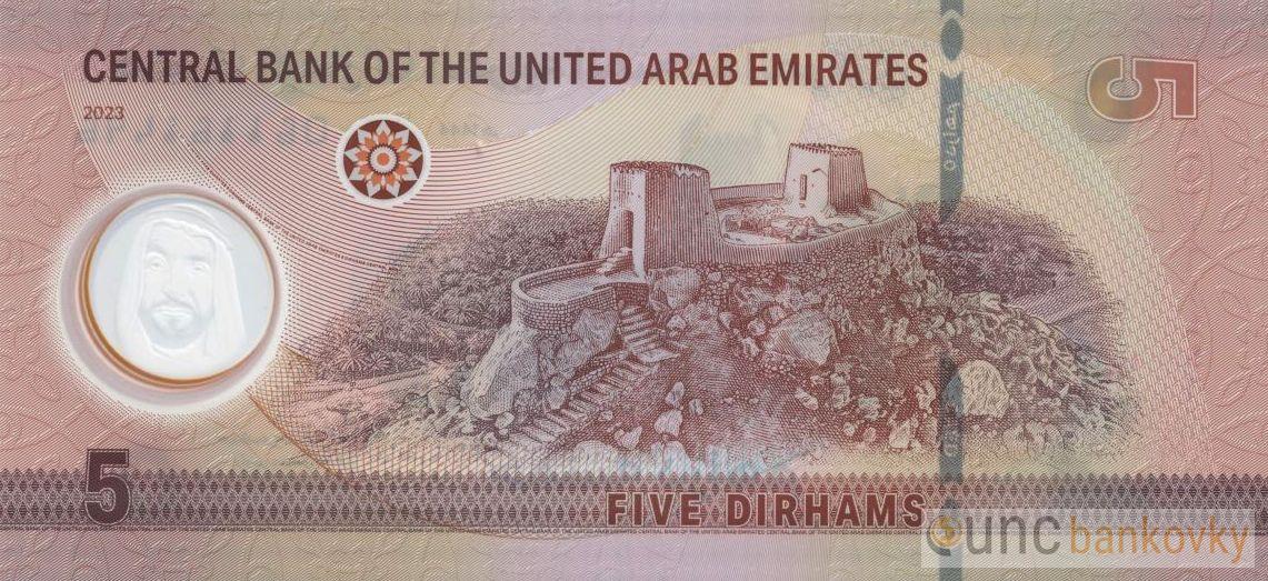 Spojené arabské emiráty 5 Dirham 2024 UNC