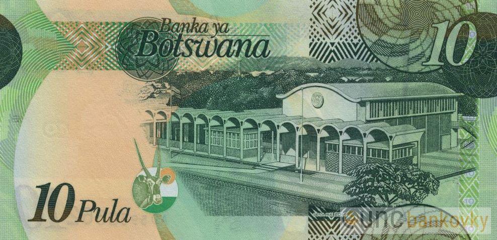 Botswana 10 Pula 2014 UNC