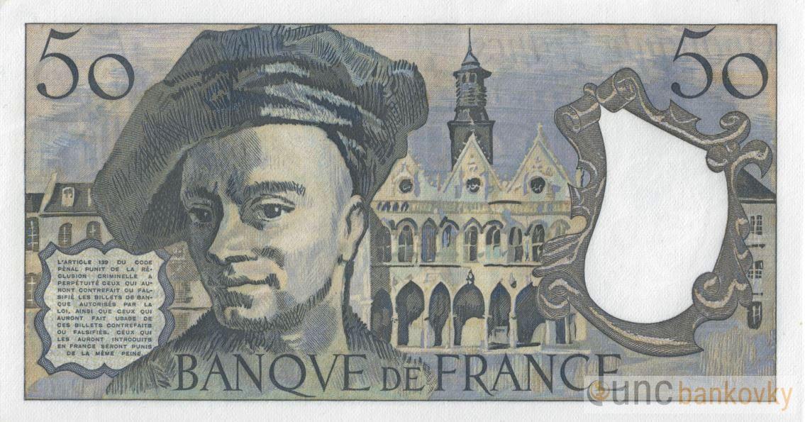 Francie 50 Francs 1977 UNC