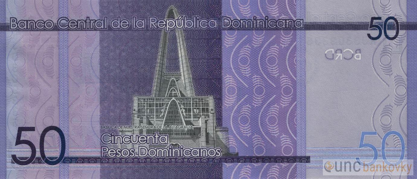 Dominikánská republika 50 Pesos 2023